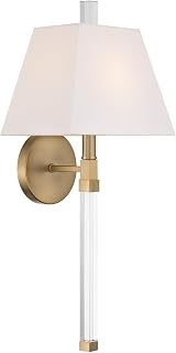 Crystorama Renee 1 Light Aged Brass Bathroom Vanity