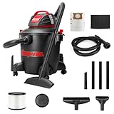 Shop-Vac 5922805 Wet/Dry Vacuum, 8 Gallon, 4.5 Peak HP, 1.25 Inch Diameter x 7 Foot Hose, 6 Foot Cord, Ideal for Jobsite, Garage, Workshop & Home