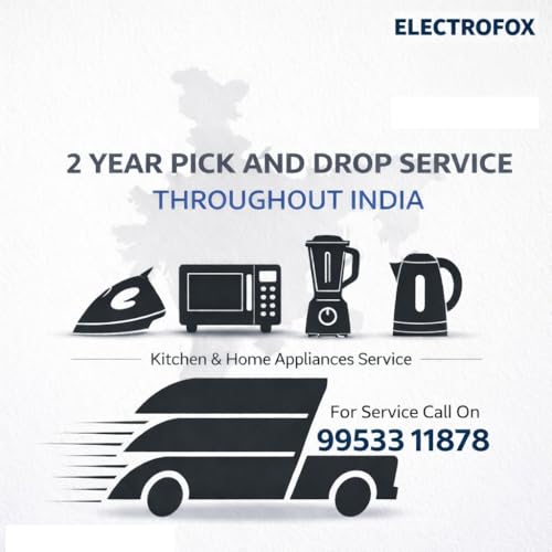 Image of Electrofox AeroMix With Grind X Technology 750 W Juicer Mixer Grinder (Aero Mix | 4 Jars | Blue, Grey) 4 Year Warranty