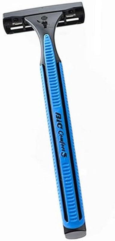 Aparelho de Barbear Descartável BIC Comfort 3 Masculino, 3 Lâminas, 8 Unidades