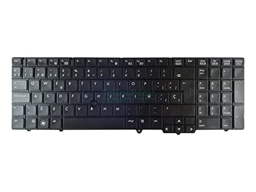 Clavier de Remplacement Espagnol Non Rétroéclairé HP ProBook 6540B 6550B - 3