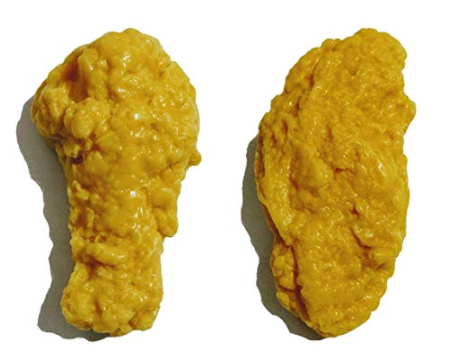 Cute Fried Chicken Wings Gift Box Soap Set(4pcs) - Funny Natural Vegan Food