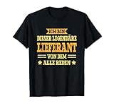 Lustiges Lieferant Geschenk Lieferant Spruch