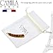 Camila Paris CP3147 French Hair Banana Clincher Clip, Classic Girls Updo Flexible Ponytail Holder, Non Slip Interlocking Banana Comb, Fashion Durable Styling Hair Accessories for Women, Made in France