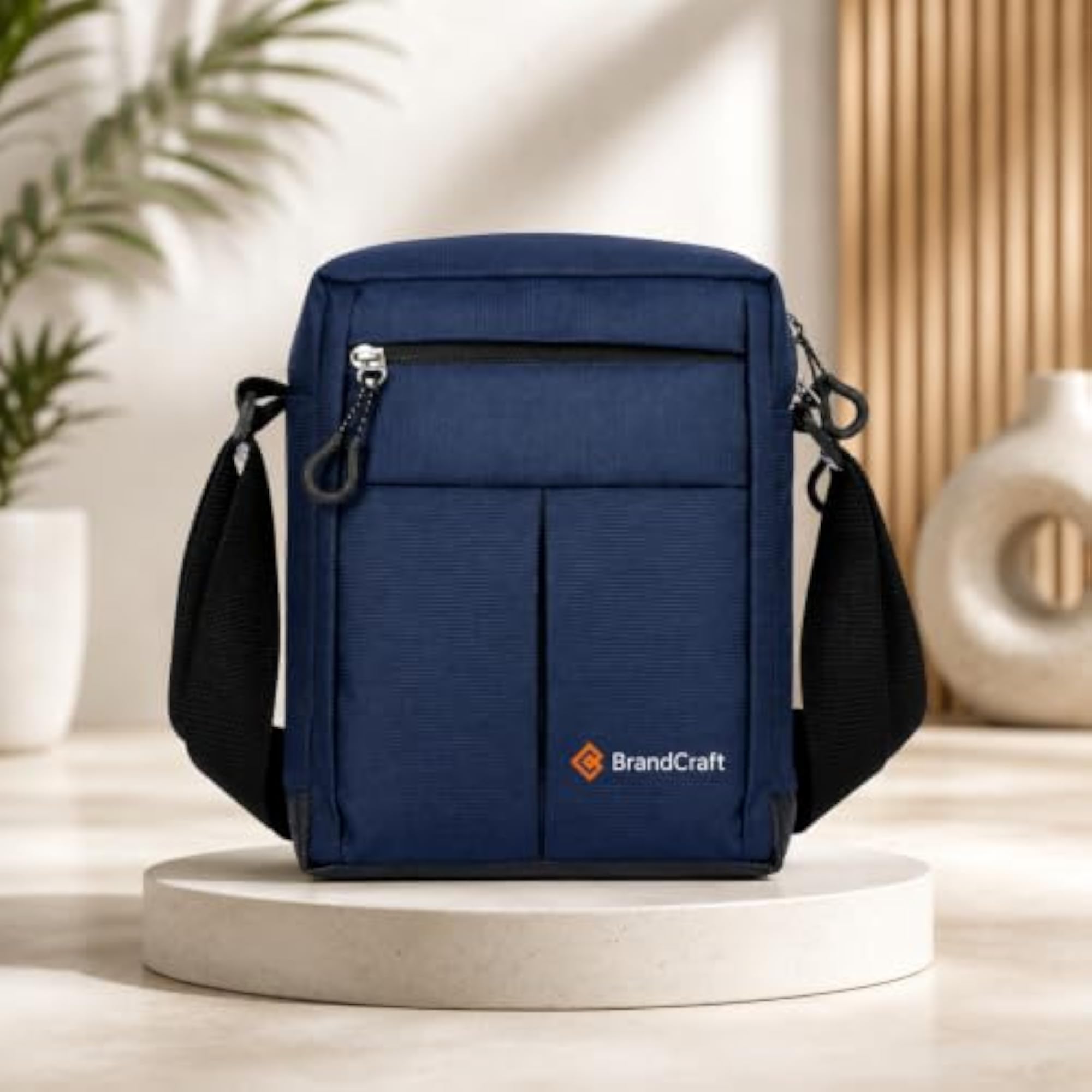 Multipurpose Crossbody Messenger Bag, Adjustable Strap