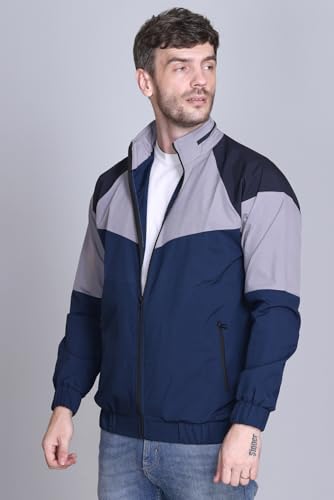 Image of eKools Men's Winter Wear Nylon Windcheater Jacket (wind1)