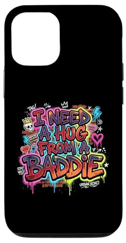 I Need A Hug From A Baddie Urban �O���t�B�e�B�A�[�g �ʔ��� �X�}�z�P�[�X iPhone 12/12 Pro �p