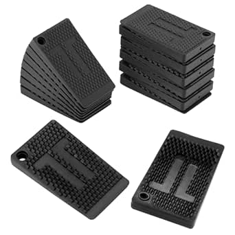 SGERUFZ 10 Piezas Cuñas De Plástico, Niveladores De Muebles, Almohadillas Antideslizantes, Cuñas Para Mesa, Cuñas De Nivelación, Calzos Para Armarios, Niveladores De Patas De Mesa (para Bricolaje