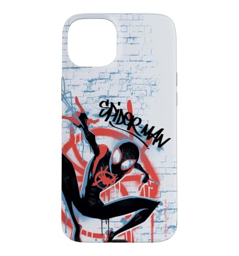 Marvel Spider-Man Into The Spider-Verse Graffiti Case for iPhone 15 Plus