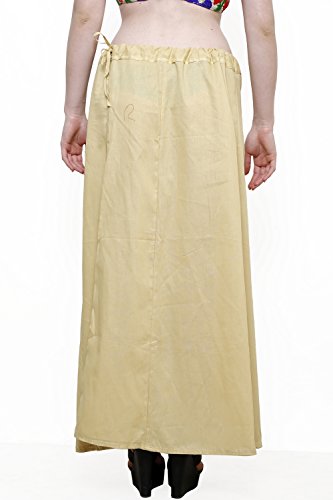 Image of Pistaa combo of 3 Women's Cotton Best Indian Readymade Inskirt Saree petticoats