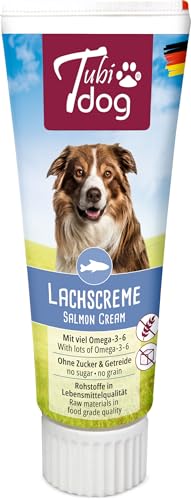 Tubidog Delikatess Lachscreme für Hunde, 75 g
