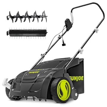 sun joe lawn aerator