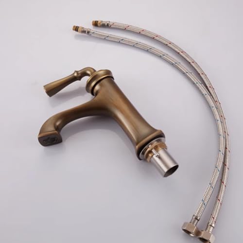 Robinet de cuisine en bronze rétro mitigeur vintage pour une ambiance maison de campagne