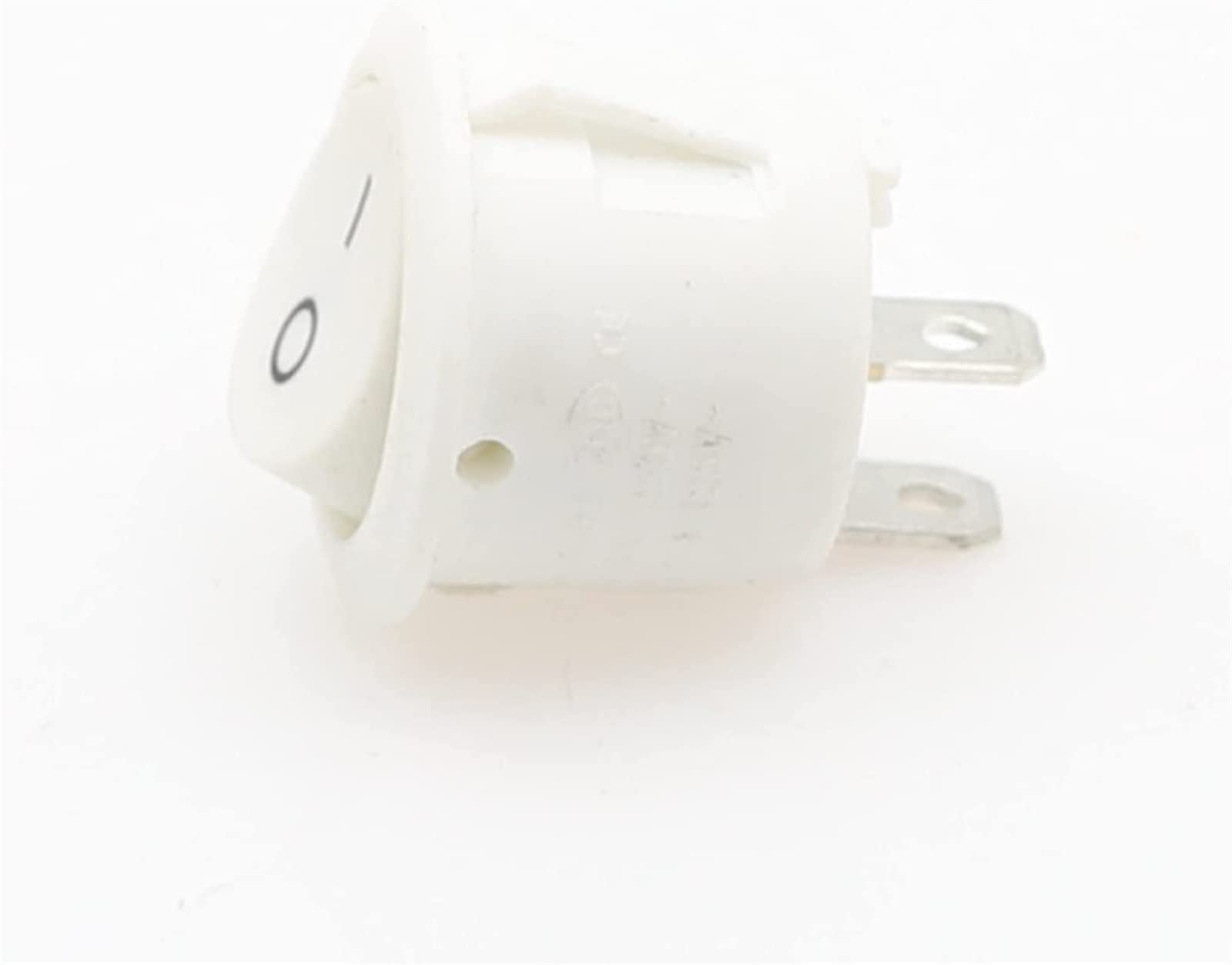 Interrupteur à culbuteur blanc pour lampe de chevet et petit électro