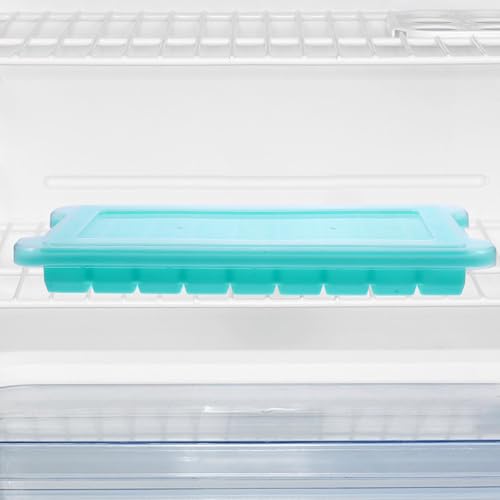Rejilla de hielo Zerodeko silicona 36 cavidades con tapa 3 piezas miniatura 7
