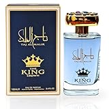 Taj Al Malik EDP Spray 100ML (3.4 OZ) By Ard Al Zaafaran | Experience The Allure Of This Warm Spicy & Floral Fragrance.