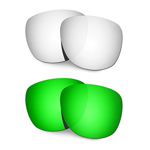 Lentilles de rechange Oakley Trillbe X verres de remplacement titane vert