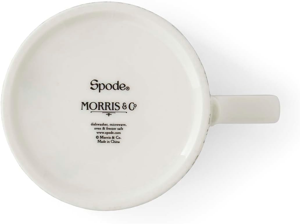 Spode Portmeirion Morris & Co Love Is Enough Mugs, Set of 2