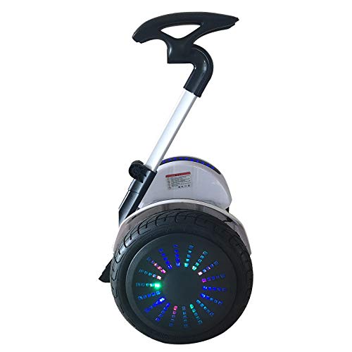 Smart Self-Balancing Electric Scooter, 10" Tires Balance Hoverboard With Led Light, Bluetooth App Management, Easier To Ride And Safer Idea Gifts For Kids And Adults - White Upgrade #TOP1