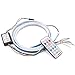 Flexible Led Strip Tailgate Light RGB Remote Control LED Strips Bar Streamer Brake Trunk Cargo Tail Lights Red/Ice Blue Turn Signal, Parking, Brake, Reverse Lights Double Flash Lighting Waterproof