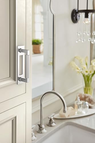Image of Amerock Medora 3-3 /4 inch Polished Chrome Backplate