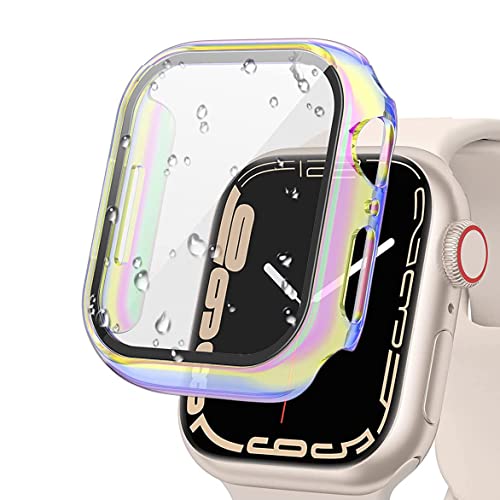 Boîtier Apple Watch 44mm en verre trempé iWatch SE 6 5 coque de protection