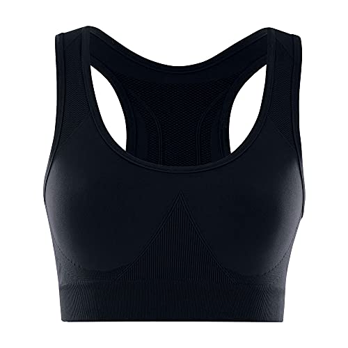 Top Fitness Microfibra, She, Preto, G
