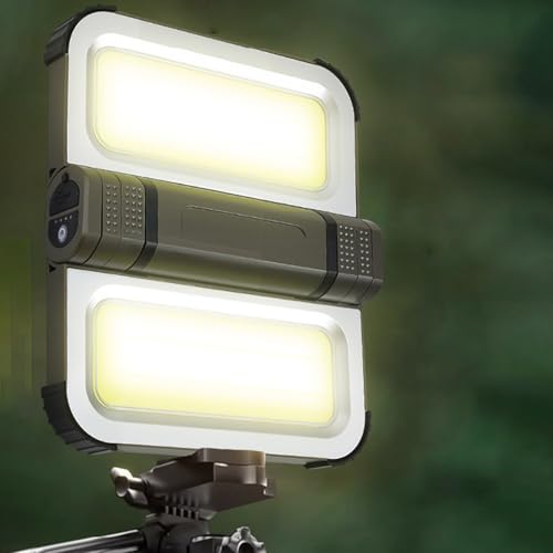 Lampes de camping à LED solaires et magnétiques rechargeables - 3