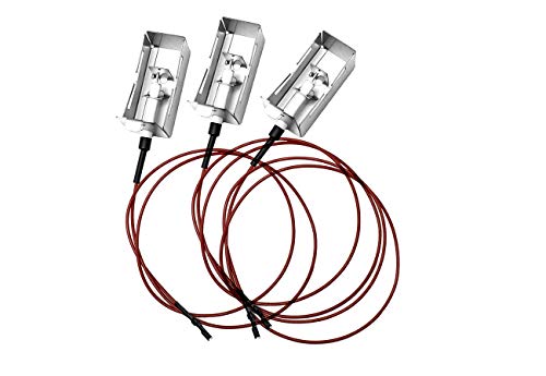 Ls'babq Replace Parts 3-Pack Stainless Steel Electrode Replacement For Select Dcs Gas Grill27Dbq, 27Dbqr, 27Dbr, 27Dsbq, Models #TOP1