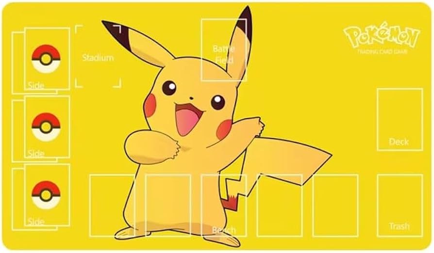 Pikachu Premium Playmat ピカチュウ　プレミアム　プレマ Amazon.com: Pikachu Playmat - Premium Collection - MTG Decks
