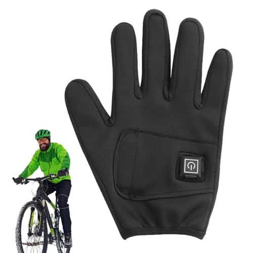 Gants de travail chauffants de bureau - Moufles électriques thermiques pour taper au clavier