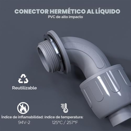 Opiniones y reviews de Tubo conduit pvc para exterior los más solicitados. 5 Imagen adicional