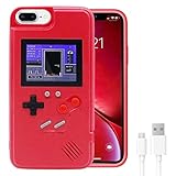 【Klares Vollfarbdisplay Gameboy-Gehäuse】 Anders als andere iPhone-Hüllen auf dem Markt, sind VKSG Handyhüllen-Bildschirme farbig und haben ein satteres Bild. Die Handyhülle hat ein Retro-Design mit 36 Kategorien von Retro-Spielen.Die Gameboy Hülle für Apple iPhone ist die erste Handyhülle, die Spiele spielen kann. Auffällige und lustige Hülle für Apple iPhone Nutzer.