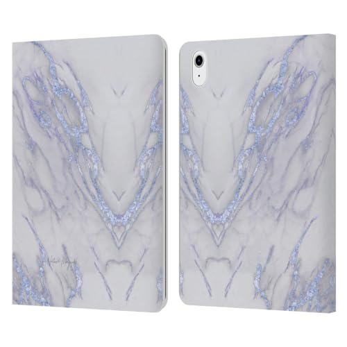Coque cuir portefeuille Apple iPad Air 2020 2022 étui protection marbre
