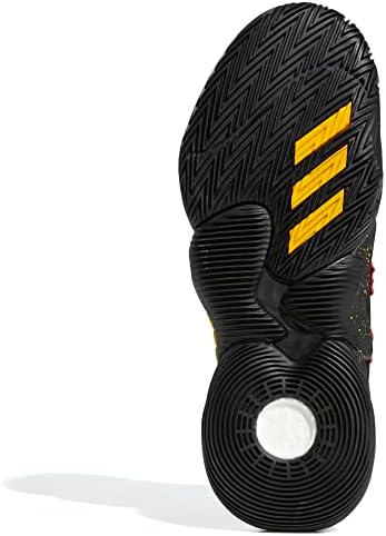 adidas Trae Young 1 Shoes Men's (Vivid Red/Team Colleg Gold/Core Black, us_Footwear_Size_System, Adult, Men, Numeric, Medium, Numeric_10) | Image 5