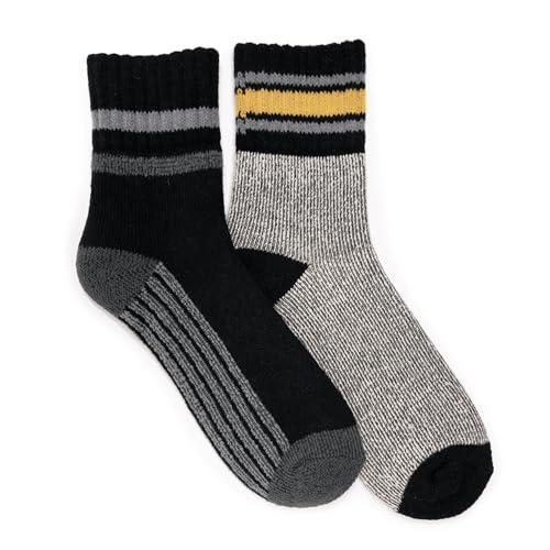 MUK LUKS Men's Camp Socks (2 Pair Pack)