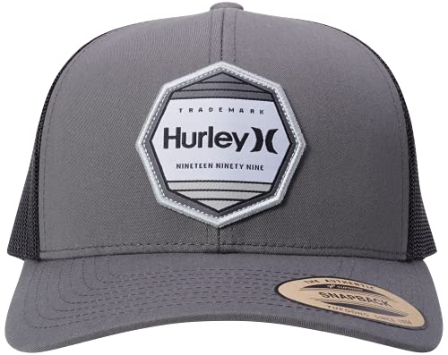 Image of Hurley Men's Caps - Fairway Trucker Mesh Baseball Cap - Snap Back Hats for Men