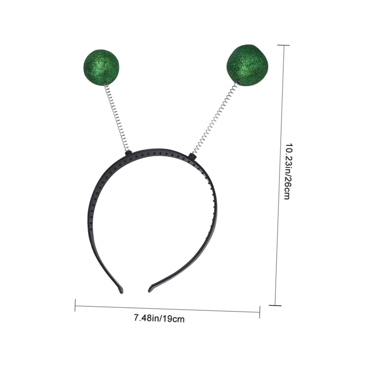 4Sets Creative Saucer Man Glasses Headband Green Theme Decorative Headdress for Parties Festivals Rave Events Unique Eyewear for Adults