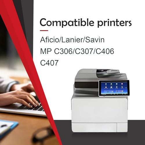 Cartouche toner MP C306 remanufacturée magenta compatible imprimante Ricoh MPC306 MPC406 MPC407 - 2