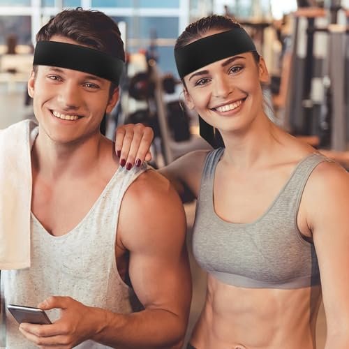 Image of ONUPGO 18Pcs Head Ties for Men Women, Adjustable Headbands Sports Sweatband Ninja Ties Head Band, Sweat Wicking Workout Headband for Sports, Running, Tennis, Yoga, Soccer, Karate