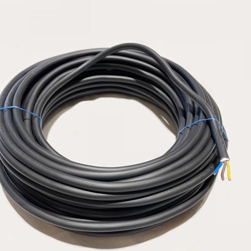 Starkstromkabel Elektrokabel Erdkabel NYY-J 3 * 1,5mm Erdleitung Kabel 25m Ring