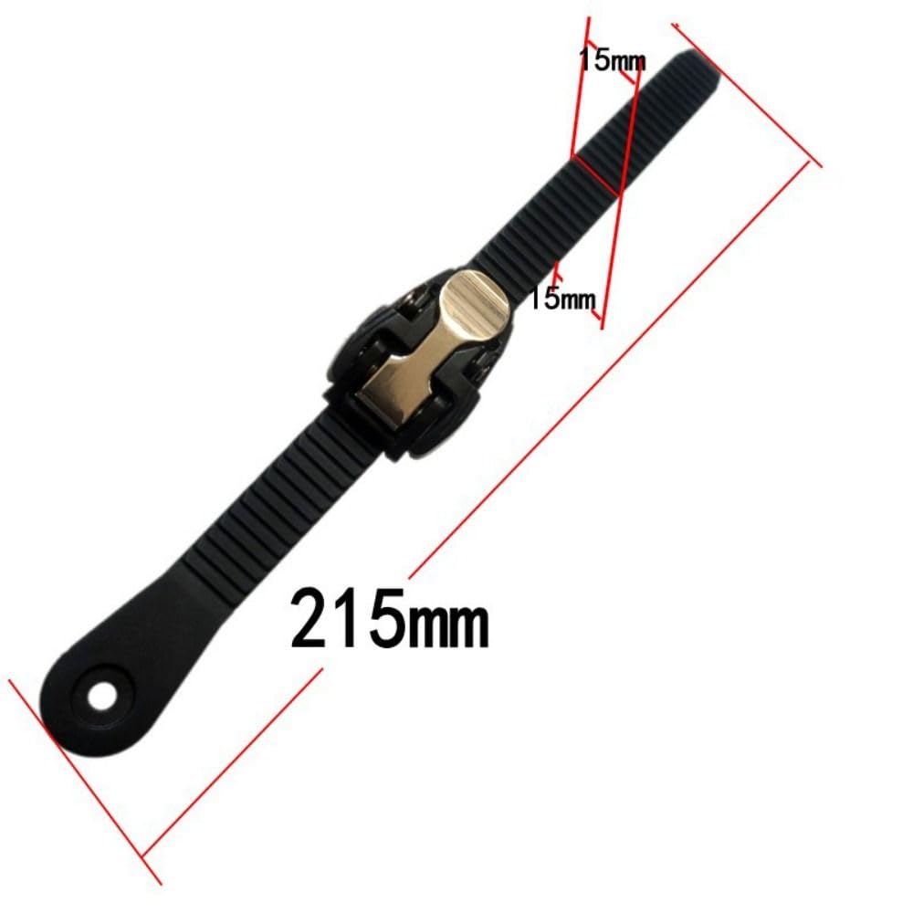 zaoalife 2 Set Replacement Inline Skate Strap,Snowboard Buckles Strap Skating Shoes Energy Strap Skate Strap Buckles Snowboard Binding Strap Parts Skiing Accessorie