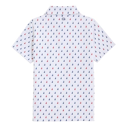 Image of Vineyard Vines Kids Printed Sankaty Polo (Toddler /Little Kids /Big Kids)
