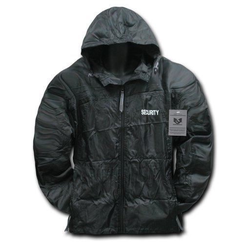 Rapiddominance Security Solid Windbreaker, Black, Medium