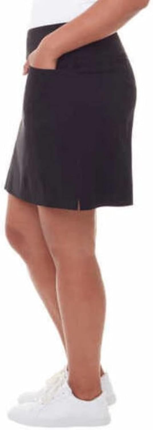 SC&CO Women's Comfortable Stretch Double Wraparound Skort Variety