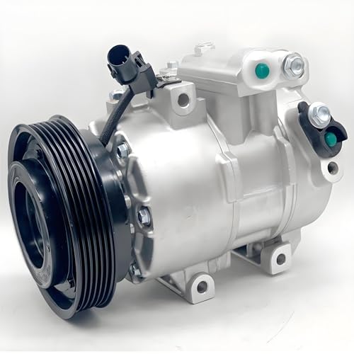 BOGJFC 12V 6PK DV12 Compresor Aire Acondicionado Compatible Con Hyundai I20 PB PBT Accent IV RB 1.4 1.6 Instalacion Aire 977011J100 977011J101 97701-1R000