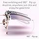 Wnddle Sonnenbrille Clip, Polarisiert Clip auf Sonnenbrillen, UV400 Sonnenbrille Clip, Polarisierte Clip-on Nachtfahrbrille