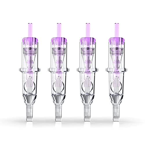Image of Wormhole Tattoo Cartridge Needles, 20pcs 7F Disposable Tattoo Needle Cartridges Standard 7 Flat Shader for Tattoo Pen Tattoo Cartridge Machine Permanent Makeup Tattoo Supplies (1207F)
