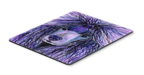 Caroline's Treasures SS8800MP "Poodle Mouse Pad, Hot Pad or Trivet" for Home Office Gaming Working Computers Laptop Mouse Mat,Washable Large Mousepad