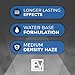 Essential Values Fog Machine Liquid - Long-Lasting Fog Juice 32 Fl Oz - Smoke Machine Liquid - Medium Density Smoke for Water-Based Foggers - For 400-1500 Watt Machines